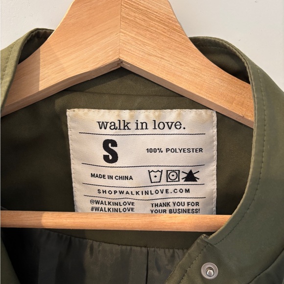 Walk in Love bomber jacket S - Picture 3 of 3